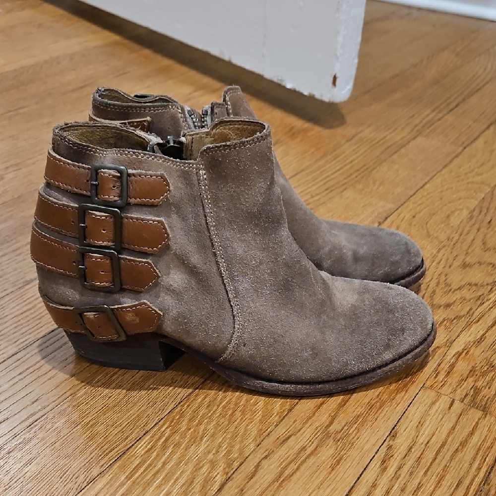 H by Hudson Suede Booties